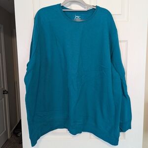 Just My Size Greenish Teal Sweatshirt